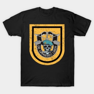 Proud US Army 1st Special Forces Group Skull De Oppresso Liber SFG - Gift for Veterans Day 4th of July or Patriotic Memorial Day T-Shirt